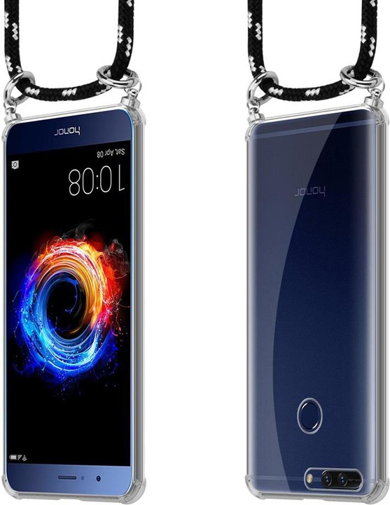 Produktbild Cadorabo TPU Handy Kette SILBER Cover