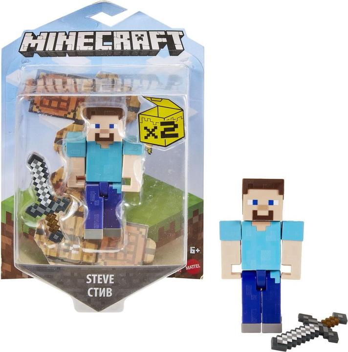 Actual product image Minecraft Craft-A-Block figure (assorted - 1 piece)