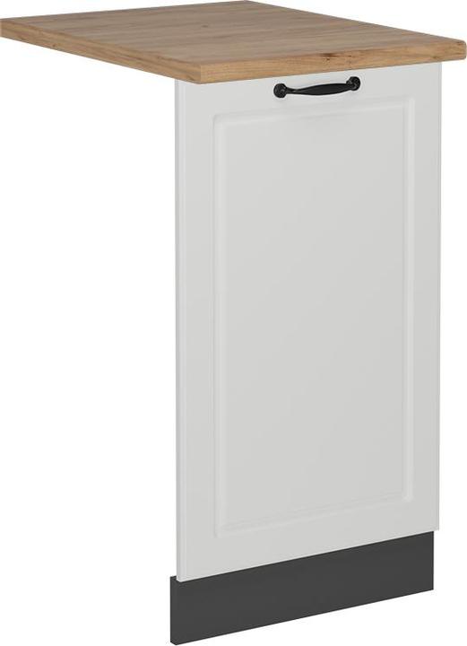 Anthrazit, Goldkraft Eiche, Weiss, Weiss Landhaus