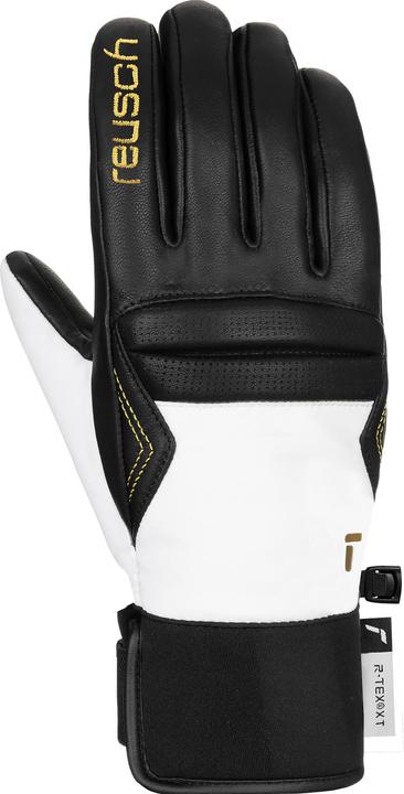 Actual product image Reusch Mikaela Shiffrin R-Tex® XT Fingerhandschuhe Schwarz / Weiss Damen (6.5)