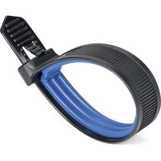 HellermannTyton, Kabelbinder, 111-50000 SGT100S-PA66HS/TPE-BK/BU Kabelbinder 12.7 mm Schwarz/ (Kunststoffkabelbinder, 14...