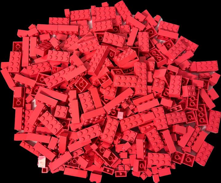 Produktbild LEGO Bausteine Hochsteine Koralle Rot Basic Mix (LEGO Classic, LEGO Zubehör)