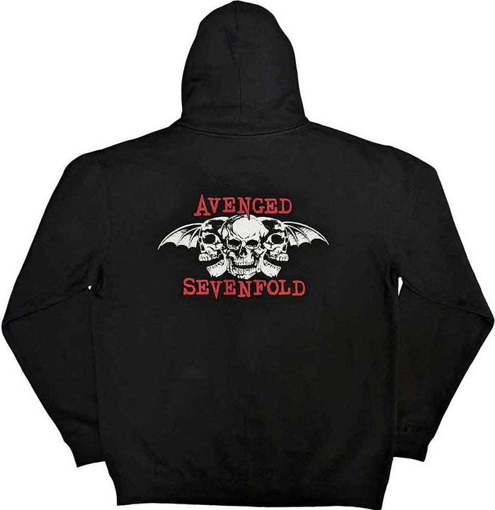 Produktbild Avenged Sevenfold Dead Head Hoodie mit durchgehendem Reissverschluss (XL)