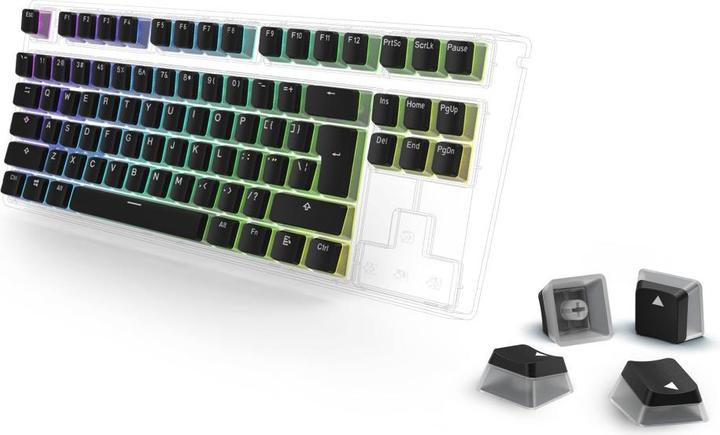 Urage Doubleshot PBT Pudding Tastenkappen-Set, US/UK