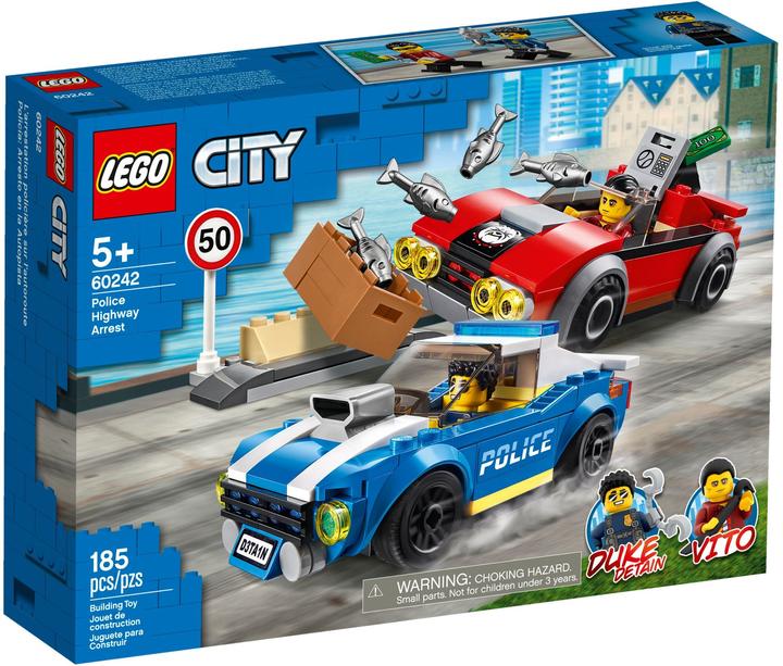 Produktbild LEGO Festnahme auf der Autobahn (60242, LEGO City)