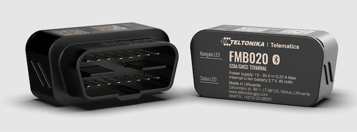 Actual product image Teltonika FMB020 - Small OBD Tracker