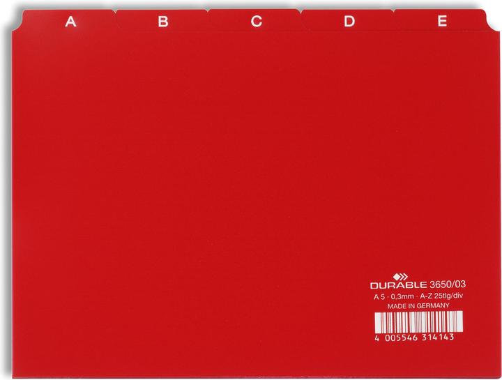 Durable Gidsregister A5 (A5)