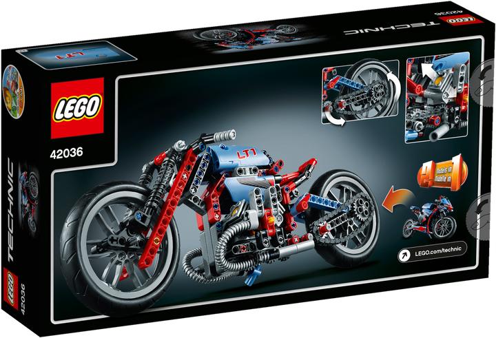 Produktbild LEGO Strassenmotorrad (42036, LEGO Technic)