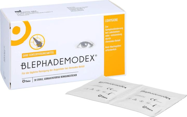 Produktbild Théa Blephademodex, sterile Reinigungstücher, 30 St. Kompressen (30 x)