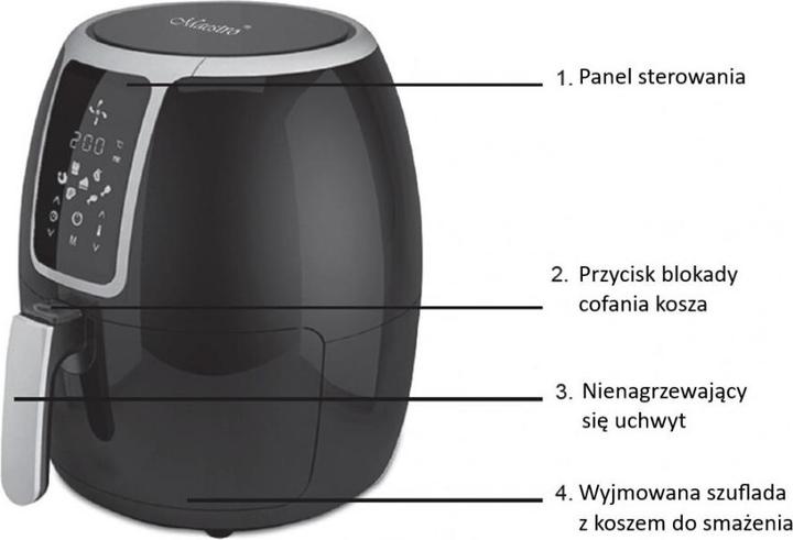 Actual product image Maestro Frytownica beztłuszczowa MR-756