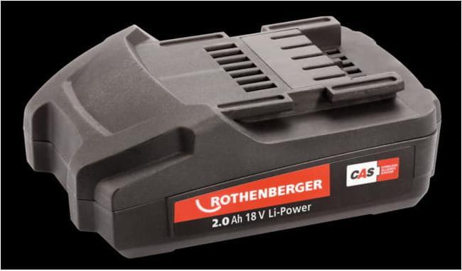 Produktbild Rothenberger Akku 18 V 2,0 Ah Li-Power Akku (18 V)