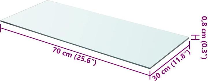 Immagine prodotto vidaXL Glasplatte