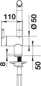 Produktbild Blanco Linus-S Lever left