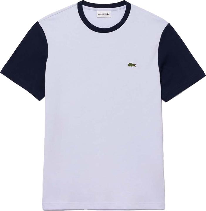 Actual product image Lacoste Mens Colour Block Jersey Regular T-Shirt (XS)