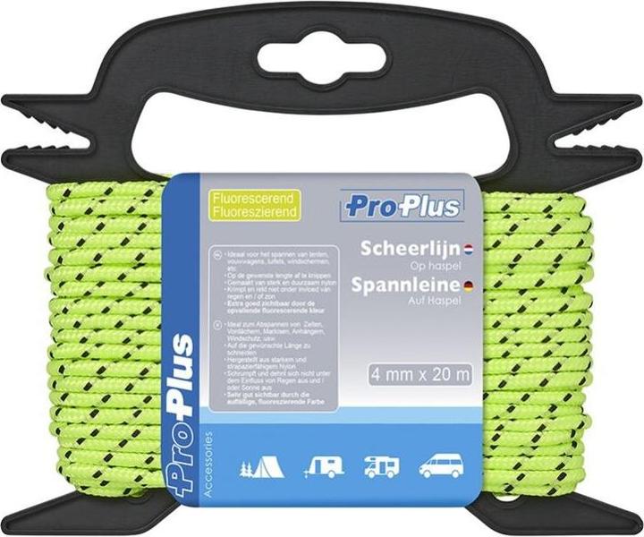 Immagine prodotto ProPlus Cavo di tensione 4mm x 20m fluorescente su bobina