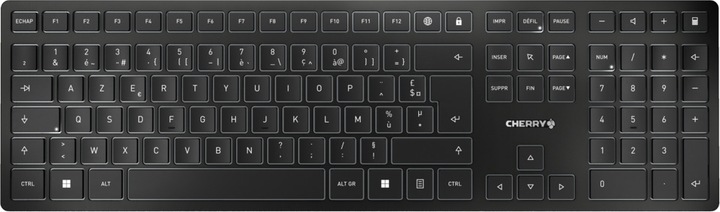 Actual product image CHERRY KW 9100 SLIM (FR, Cable)