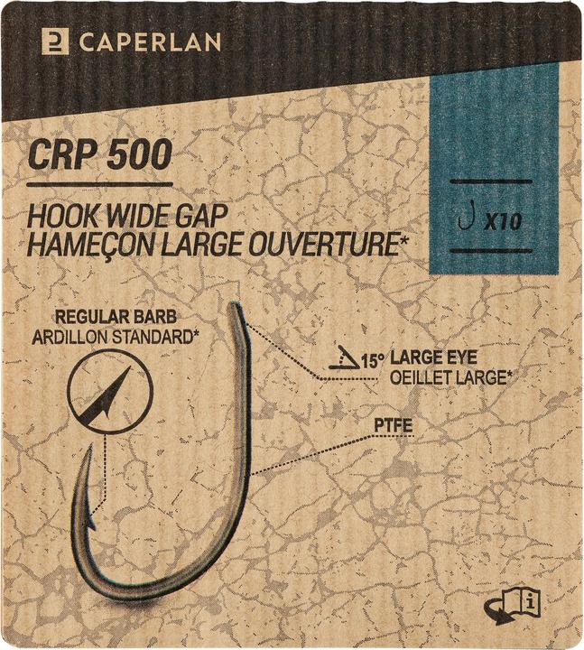 Actual product image Caperlan Carp fishing hooks