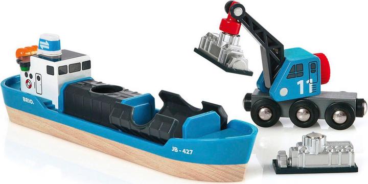 Brio Nave portacontainer con autogru