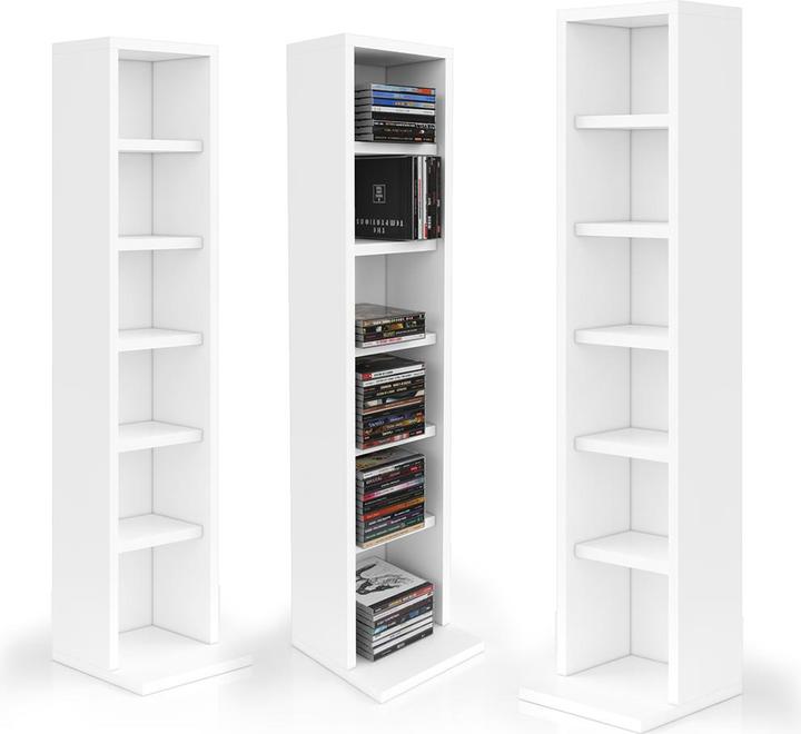 Image du produit Vicco CD-Regal (21 x 20 x 92 cm)