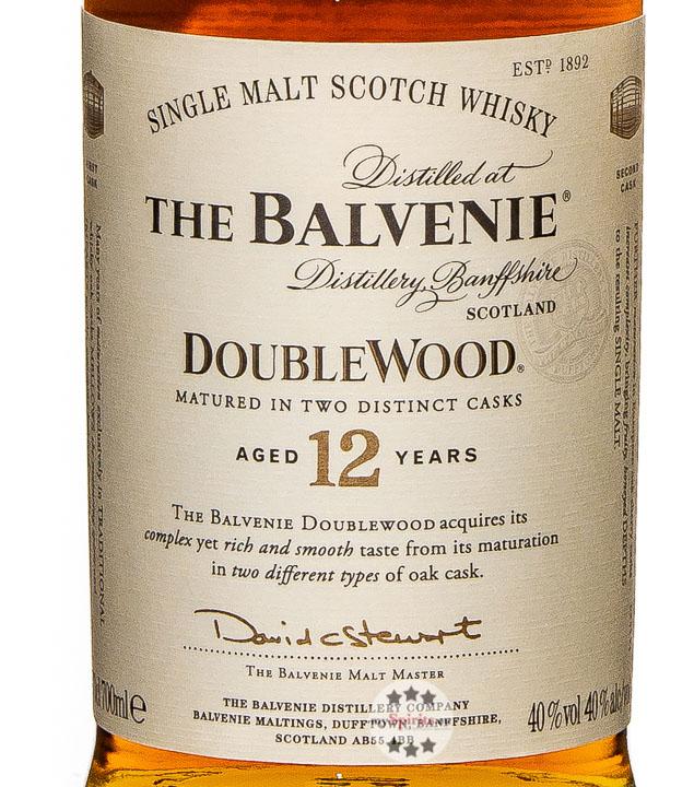 Produktbild Balvenie 12 Years Double Wood (Single Malt, Scotch Whisky, 1 x 70 cl)
