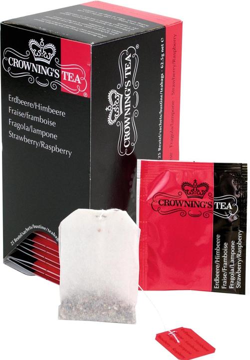Actual product image Crowning's Tea Strawberry/raspberry (100 g)