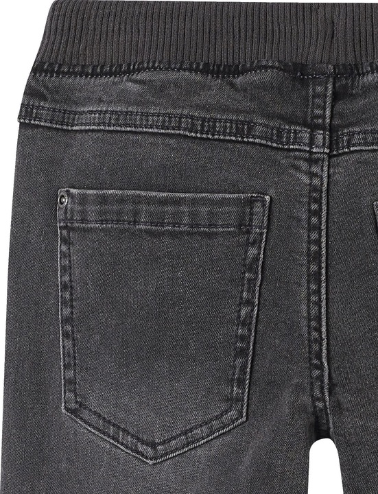Actual product image Vertbaudet The UNVERWÜSTLICHE, robust boys' jeans with stretch waistband WATERLESS (98)