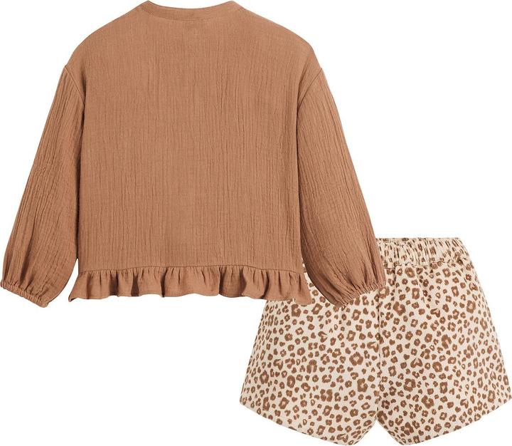 Produktbild La Redoute Collections Set aus Bluse und Shorts (104)