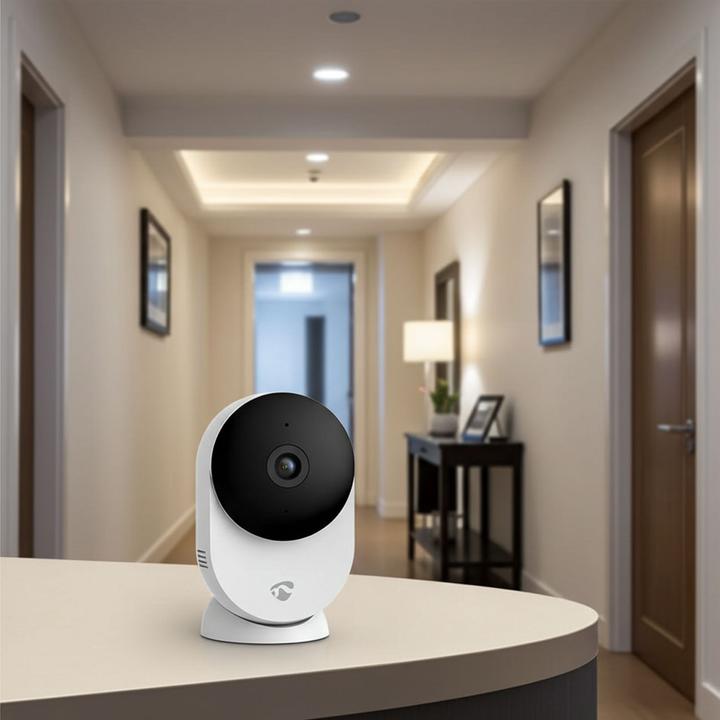 Actual product image Nedis SmartLife indoor camera | Wi-Fi | 3MP Full HD 1296p | Cloud storage (optional) / microSD (not en