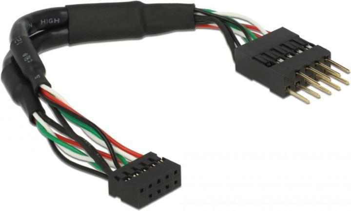 Actual product image Delock USB Pinheader Adapter internal, 12cm (0.12 m, Industrial cables)