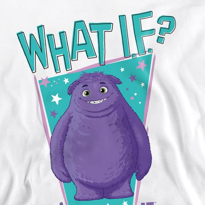 Actual product image IF Unisex Adult What Blue Stars Sweatshirt (XXL)