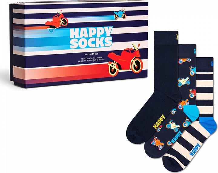 Immagine prodotto Happy Socks Set regalo Navy (confezione da 3, 36 - 40)