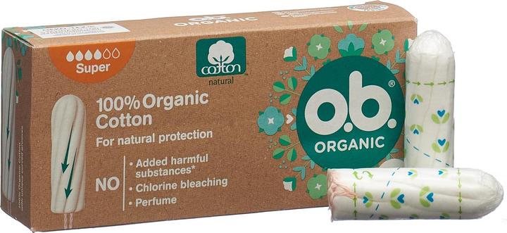Image du produit o.b. Organic Super Box (16 x, Normal)