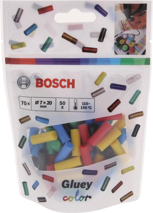 Actual product image Bosch Zubehör Gluey Sticks Color Mix