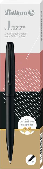 Image du produit Pelikan Stylo à bille Jazz Noble Elegance K36 Carbon Noir Boîte pliante (Noir, 1 x)