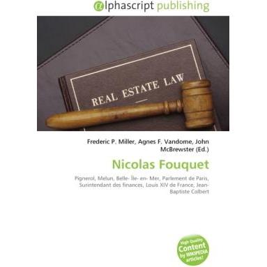Nicolas Fouquet, Fachbücher