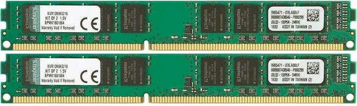 Produktbild Kingston ValueRAM (2 x 8GB, 1333 MHz, DDR3-RAM, DIMM)
