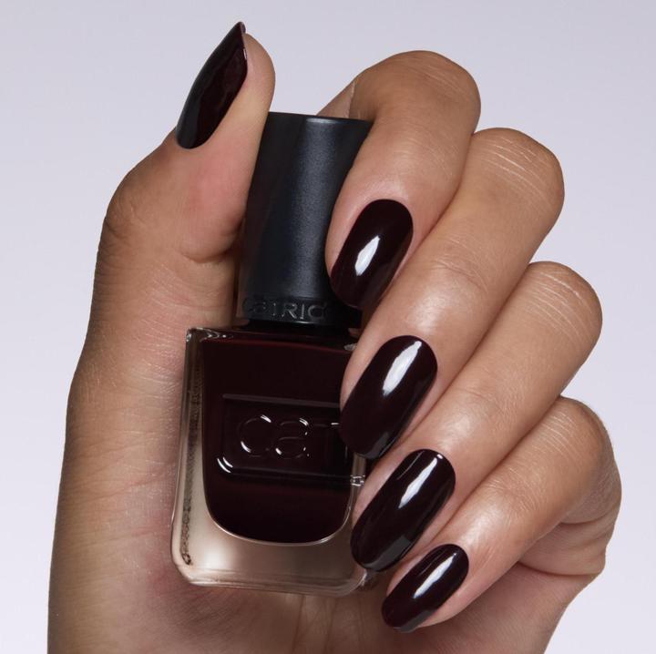 Image du produit Catrice Gel Affair Nail Lacquer No. 022 Red Long-Lasting Easy (022 Cherry Is The New Black, Vernis à ongles effet gel)