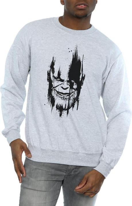 Image du produit - Sweat AVENGERS INFINITY WAR THANOS FACE - Homme (XXL)