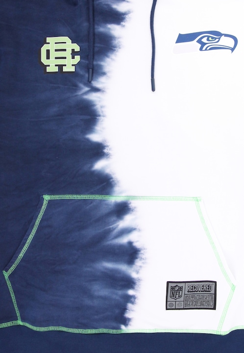 Produktbild Recovered Re:covered Fleece Hoody - INK DYE Seattle Seahawks - S (S)