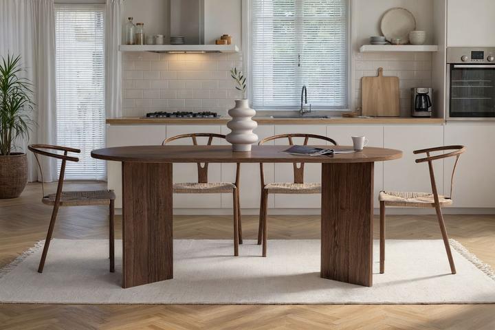 Actual product image Skye Decor Sablin Dining Table (180 x 75 x 90 cm)