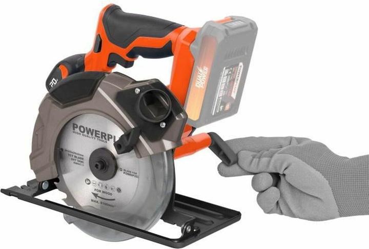 Immagine prodotto Powerplus Sega circolare manuale Dual Power 20V Ø 165mm - batteria e caricatore esclusi - 1 Acc.