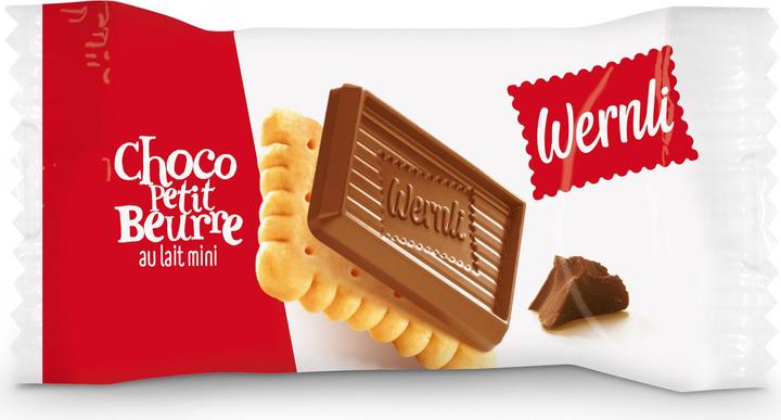 Actual product image Wernli Mini Choco Petit Beurre (300 pcs., 1650 g)