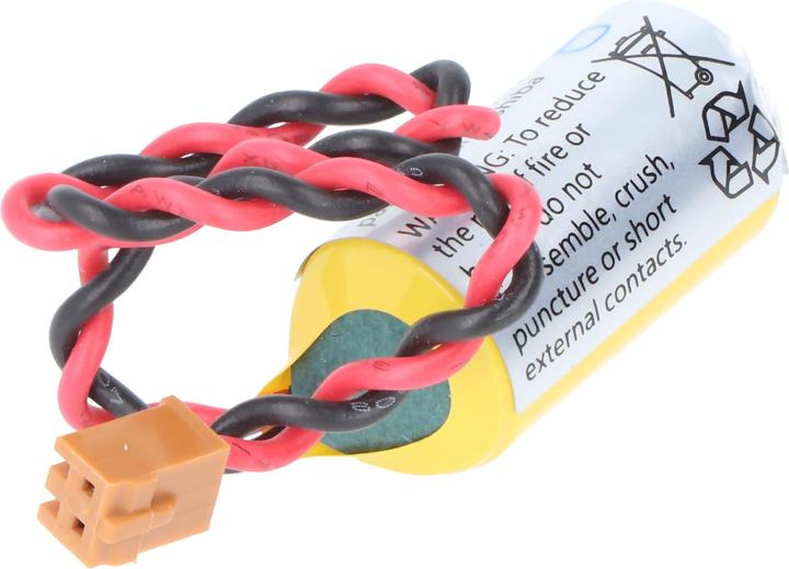 Produktbild AccuCell Batterie C52005, ER3V-C, ER3V/3.6V, FBT030A, NP8P-BT (1 Stk., CR 1/2AA, 1200 mAh)