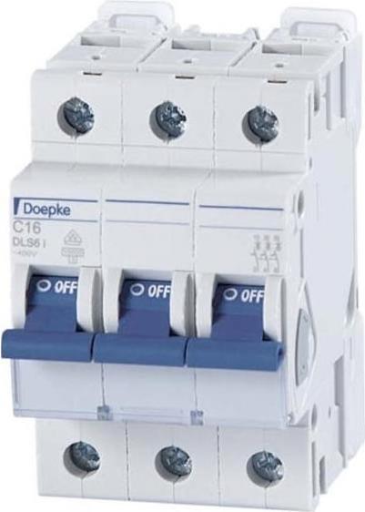 Actual product image Doepke Automatic control unit C 25A DLS 6I C25-3 ** 10kA 3-pole