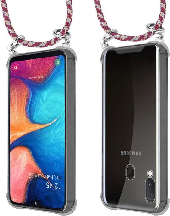 Produktbild Cadorabo TPU Handy Kette SILBER Cover