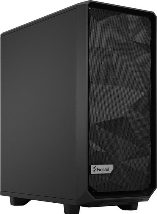 Actual product image Fractal Meshify 2 Compact Black Solid (ATX, mATX, Mini-ITX)