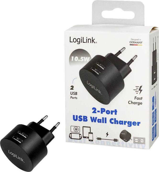 Produktbild LogiLink USB Steckdosenadapter (10.50 W)