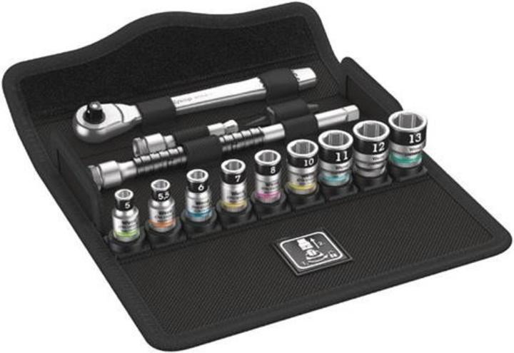 Image du produit Wera 8100 SA 12 HF Jeu cliquet Zyklop Metal (13 mm, 8 mm, 10 mm, 11 mm, 7 mm, 12 mm, 6 mm, 9 mm, 5 mm)
