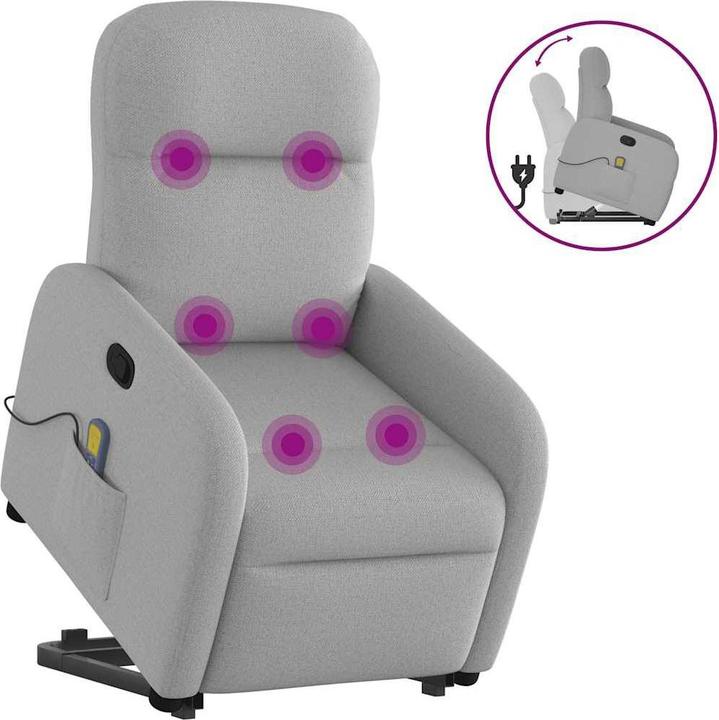 Image du produit vidaXL Massagesessel mit Aufstehhilfe
