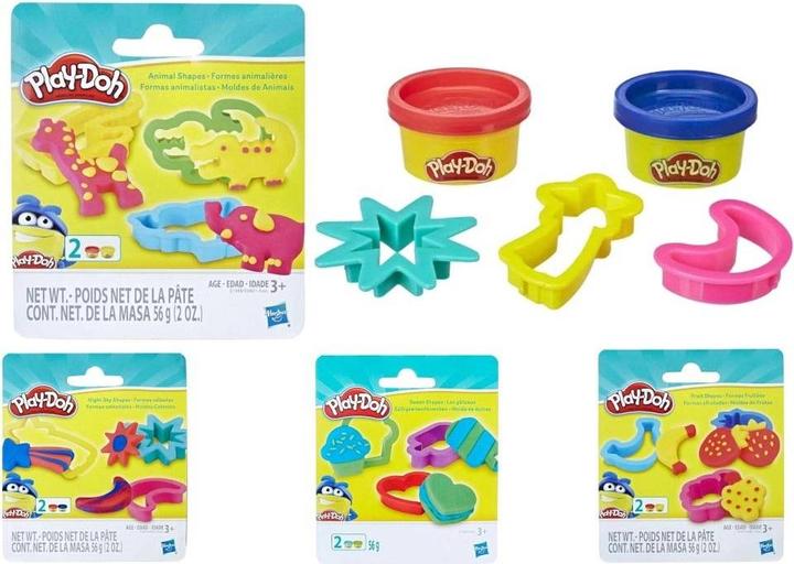 Produktbild Hasbro Play Doh Knete 2 Tuben + Zubehör-Mix
